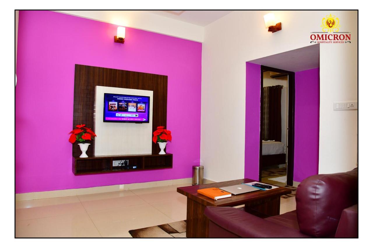 Hotel Omicron 1 Bhk Studio Room Bengaluru Zewnętrze zdjęcie