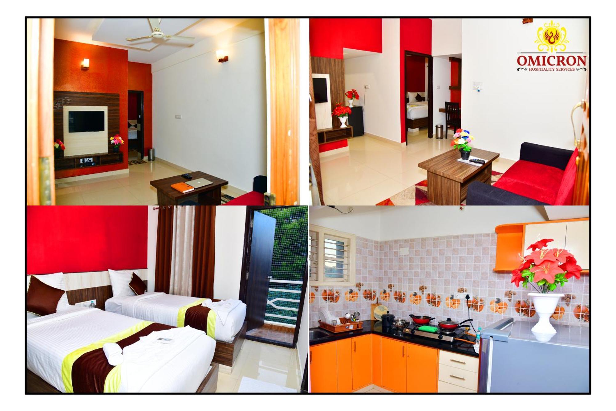 Hotel Omicron 1 Bhk Studio Room Bengaluru Zewnętrze zdjęcie